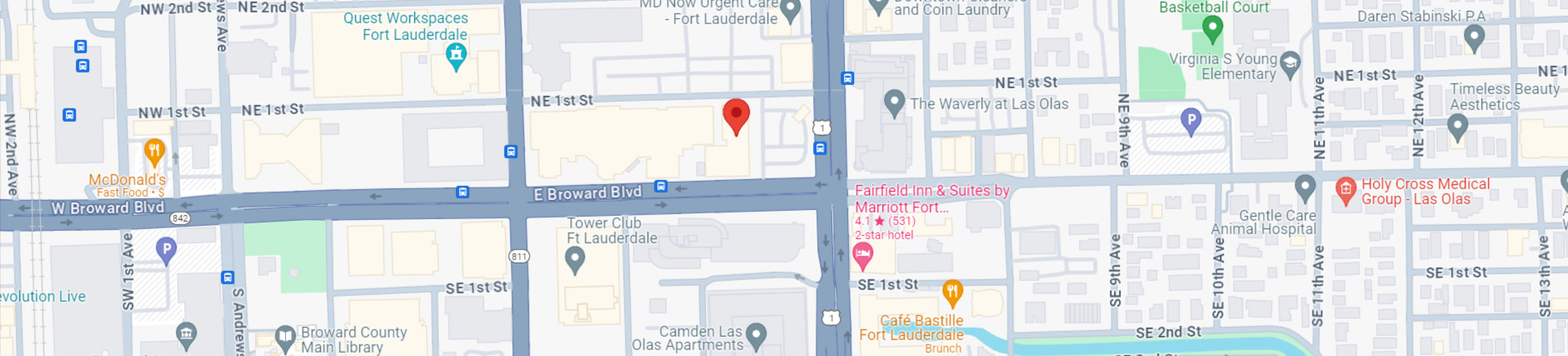 Fort Lauderdale Map